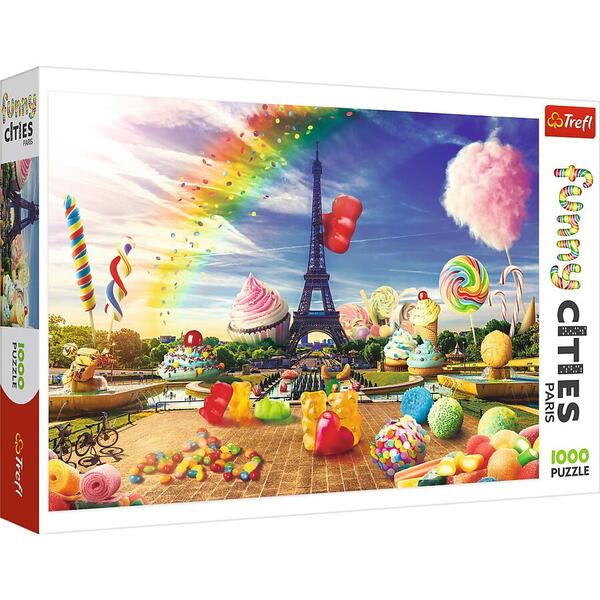 Puzzle Trefl, Dulciuri la Paris, 1000 piese