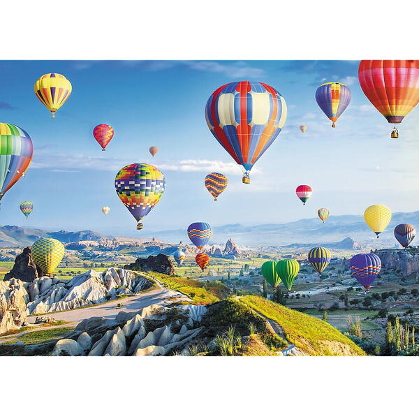 Puzzle Trefl, Cappadoccia baloane cu aer cald, 1000 piese