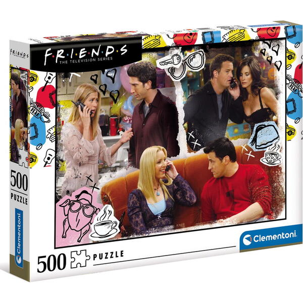 Puzzle Clementoni - Friends, 500 piese