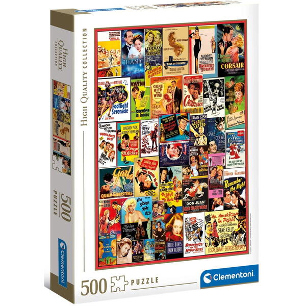 Puzzle Clementoni de 500 piese - Classic Romance