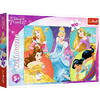 Puzzle Trefl - Disney Princess, Intalniti printesele, 100 piese