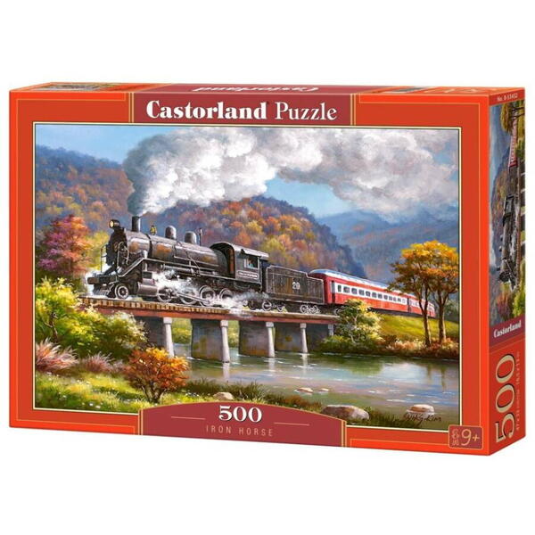 Puzzle Castorland, Iron Horse, 500 piese