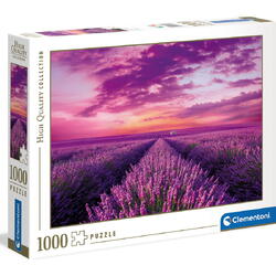 Puzzle Clementoni - Lavender field, 1000 piese