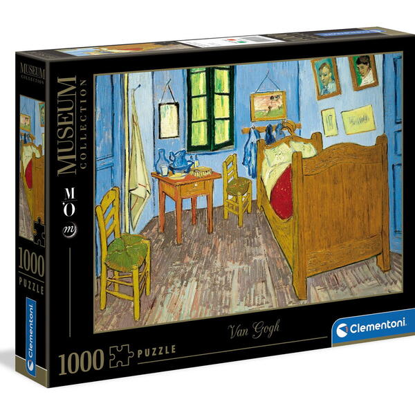 Puzzle Clementoni - Museum Van Gogh, Chambre arles, 1000 piese