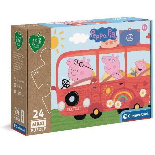Puzzle 24 piese XXL Clementoni - Peppa Pig