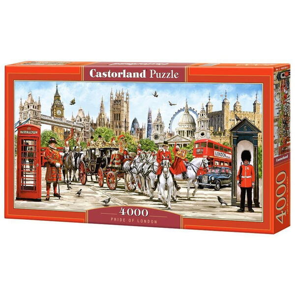 Puzzle Castorland, Mandria Londrei, 4000 piese