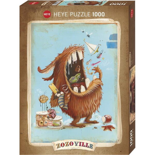 Puzzle Heye de 1000 piese - Monstrul nebun