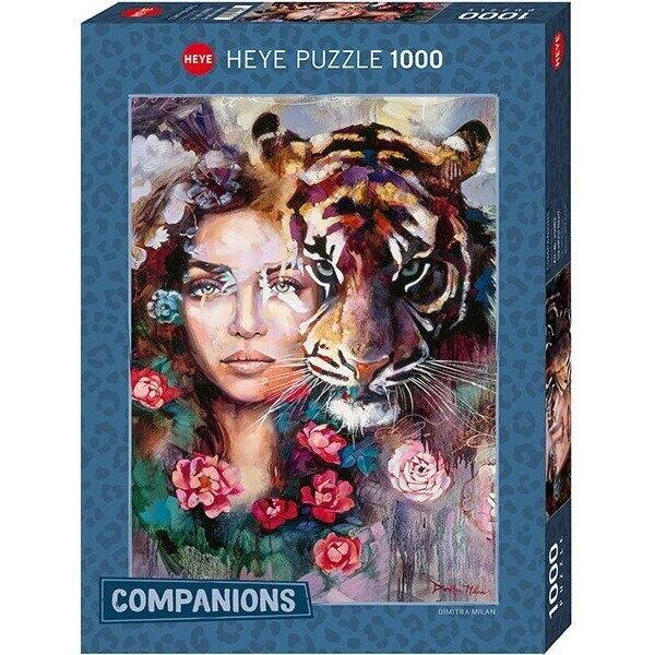 Puzzle Heye de 1000 piese - O femeie in jungla