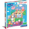 Puzzle Clementoni SuperColor - Peppa Pig, 2 in 1, 2x60 piese