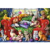 Puzzle Trefl - Pisicutele pe canapea, 1500 piese