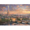 Puzzle Schmidt - Thomas Kinkade: Paris, orasul iubirii, 1000 piese