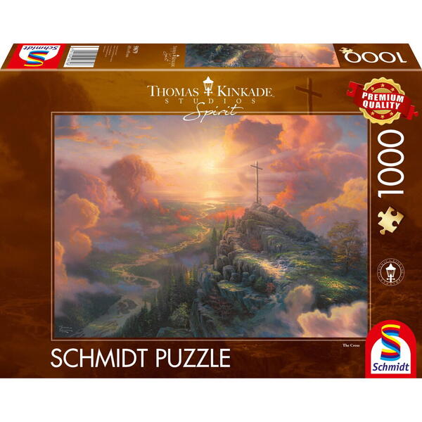 Puzzle 1000 piese Schmidt - The Cross, Thomas Kinkade