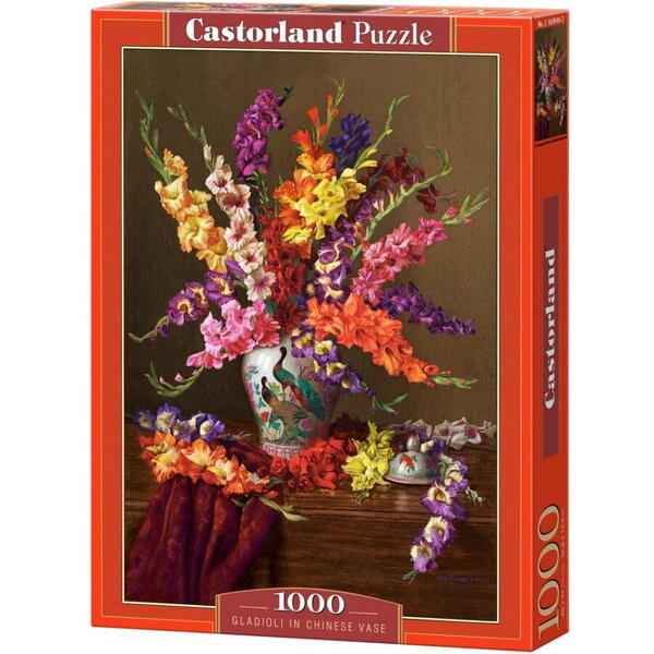 Castor Puzzle 1000 elements Gladioli in Chinese Vase