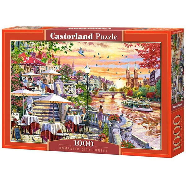 Castor Puzzle 1000 piese Romantic City Sunset