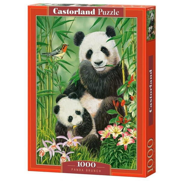 Castor Puzzle 1000 piese Panda Brunch