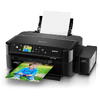 Imprimanta inkjet color CISS Epson L810, dimensiune A4, viteza max 37ppm alb-negru, 38ppm color, rez