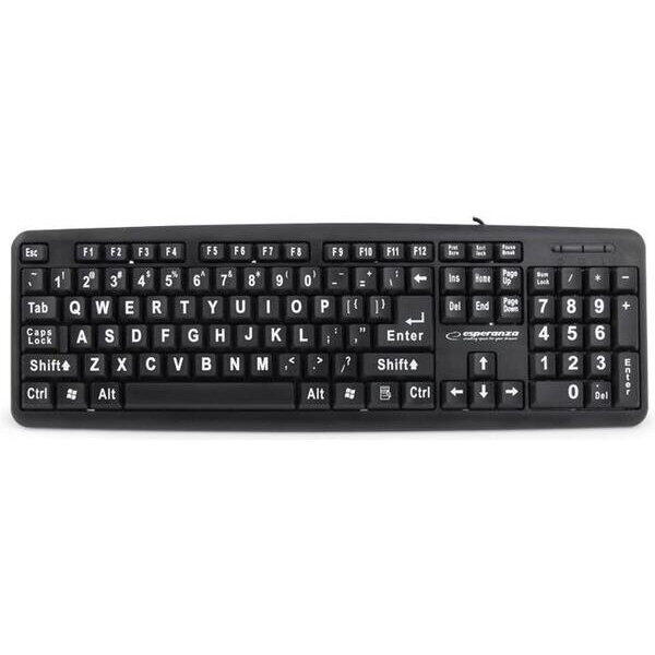 Tastatura Esperanza EK129, USB, Negru