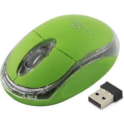 Mouse Titanum Condor TM120G, Optic, USB, Wireless, 1000 DPI, 3 butoane, Verde