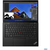 Laptop Lenovo ThinkPad L14 G3, Intel Core i5-1235U, 14 inch FHD, 8GB RAM, 512GB SSD, Windows 11 Pro, Negru