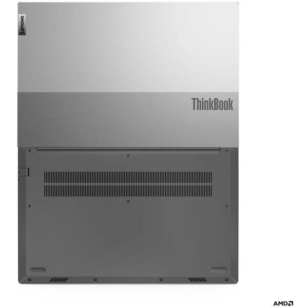 Laptop Lenovo ThinkBook 15 G4, Intel Core i5-1235U, 15.6 inch FHD, 8GB RAM, 256GB SSD, Windows 11 Pro, Gri