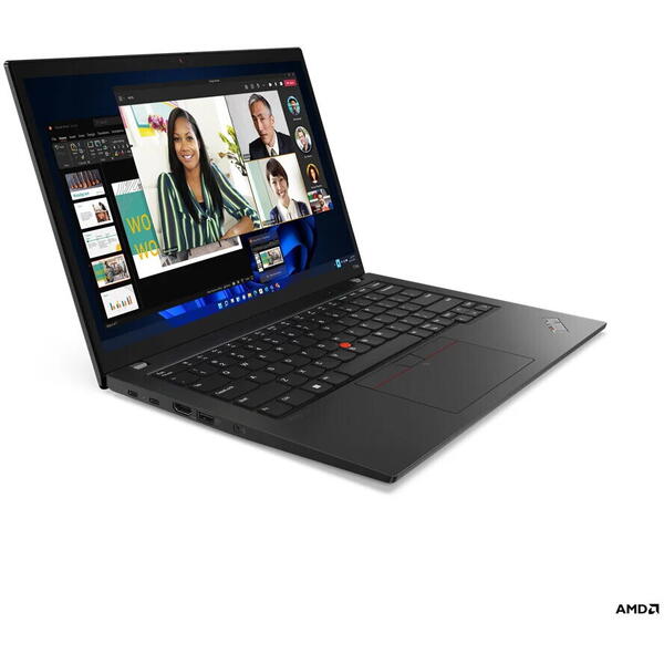Laptop Lenovo ThinkPad T14s G3, AMD Ryzen 5 Pro 6650U, 14 inch WUXGA, 16GB RAM, 512GB SSD, Windows 11 Pro, Negru