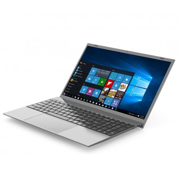 Laptop Maxcom Mbook 15,Intel Celeron J4125, 15.6 inch FHD, 8GB RAM, 256 SSD, Windows 11 Home, Gri