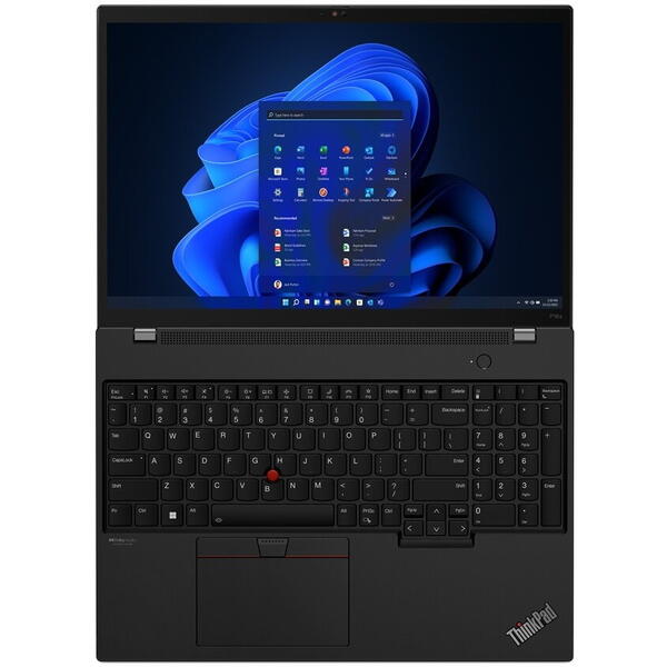 Laptop Lenovo ThinkPad P16s G1, AMD Ryzen 7 Pro 6850U, 16 inch WUXGA, 16GB RAM, 512GB SSD, Windows 11 Pro, Negru