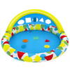 Piscina gonflabila pentru copii Bestway, Splash & Learn Kiddie Pool, 1.20m x 1.17m x 46cm