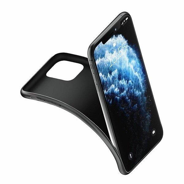 Husa compatibila cu Apple iPhone 11 - 3MK silicon TPU Negru Mat