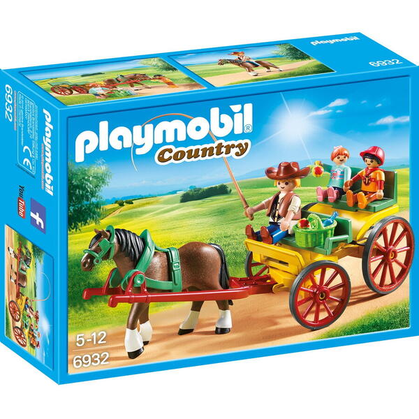 Playmobil Country - Trasura cu cai