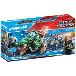 Playmobil City Action, Police - Cartul politiei in urmarirea hotului