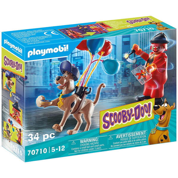 Playmobil Scooby-Doo - Aventuri cu fantoma clovn