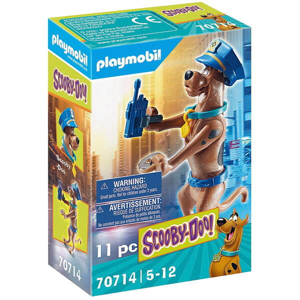 Playmobil Scooby-Doo - Figurina de Colectie, Scooby-Doo Politist