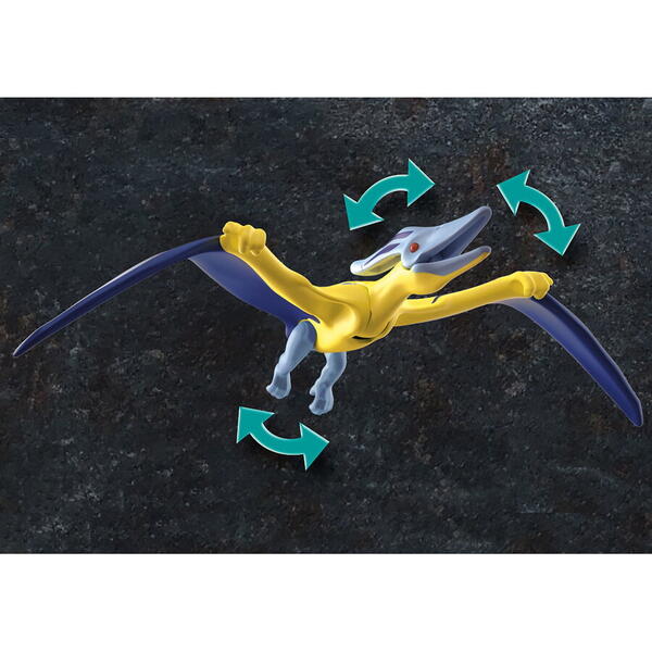 Playmobil Dino Rise - Pteranodon, Lovitura dronei