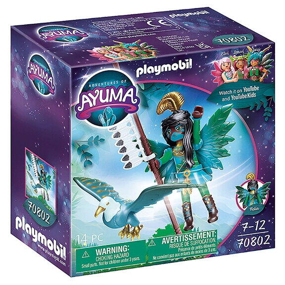 Playmobil Adventures of Ayuma - Knight Fairy cu animalul de suflet