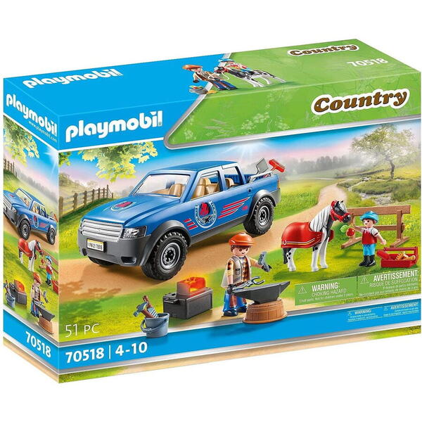 Playmobil Country - Pony Farm, Masina pentru potcovire cai
