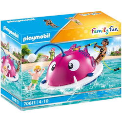 Playmobil Family Fun - Tropical Water Park, Insula pentru sarituri in apa