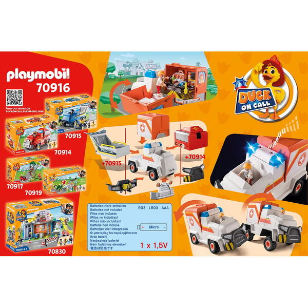 Playmobil Duck On Call - Ambulanta
