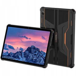 Tableta Oukitel RT1, Procesor Octa-Core MediaTek Helio P22, Ecran IPS FHD+ 10.1", 4GB RAM, 64GB Flash, 16MP, 4G, Dual Sim, IP68, Bluetooth, Android, Negru-Portocaliu