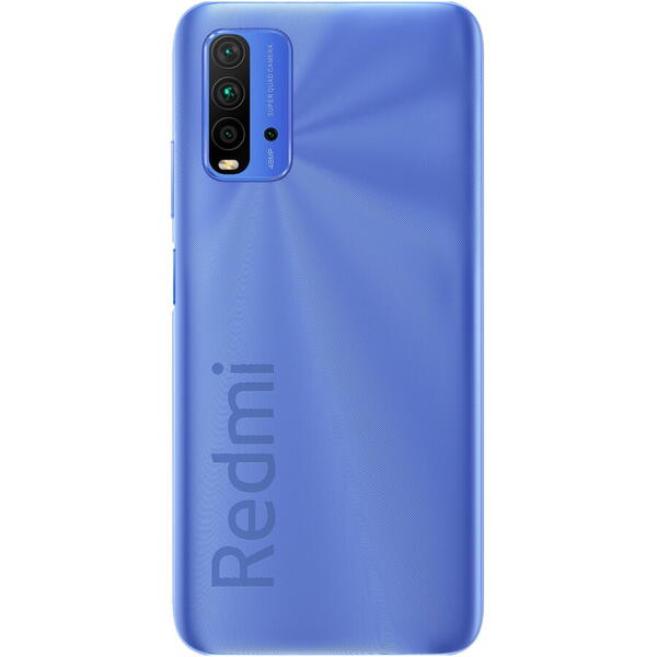 Telefon mobil Xiaomi Redmi Note 9T, Dual SIM, 6GB RAM, 128GB, 4G, Albastru