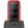 Telefon mobil Nokia 2660 Flip + Stand, Dual SIM, 4G, Rosu