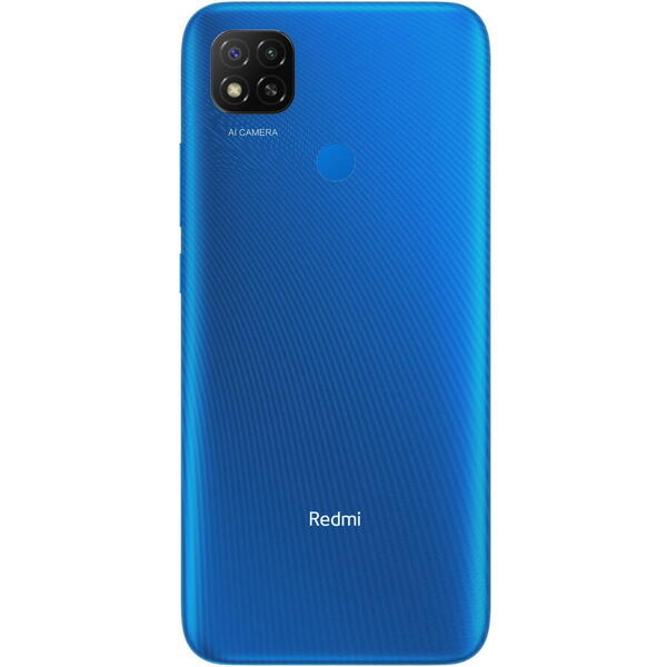 Telefon mobil Xiaomi Redmi 9C non-NFC, Dual SIM, 3GB, 64GB, 4G, Albastru