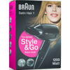 Uscător de păr de călătorie Braun HD 130 Style&amp;go