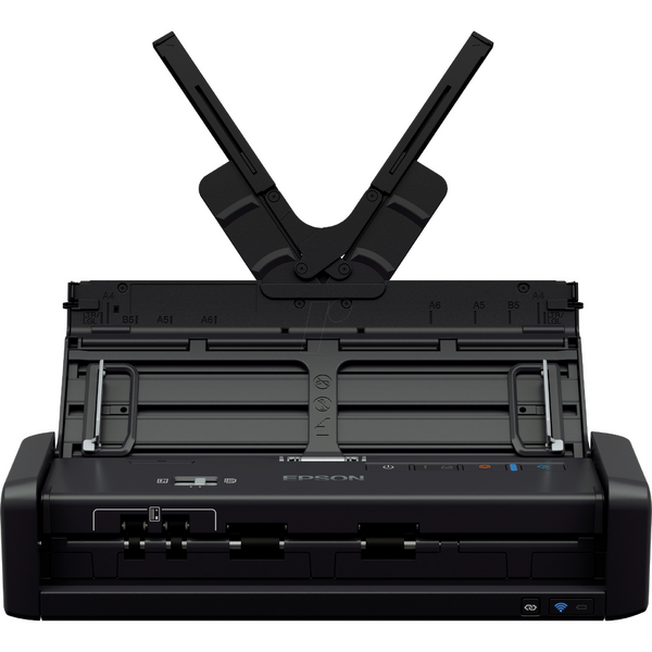 Scanner Epson DS-360W wireless, portabil, baterie inclusa, A4