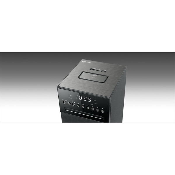 Sistem audio turn MUSE M-1350 BTC, Bluetooth, negru