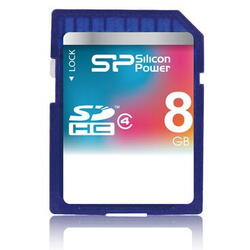 Card de Memorie Silicon Power SDHC, 8GB, Clasa 4