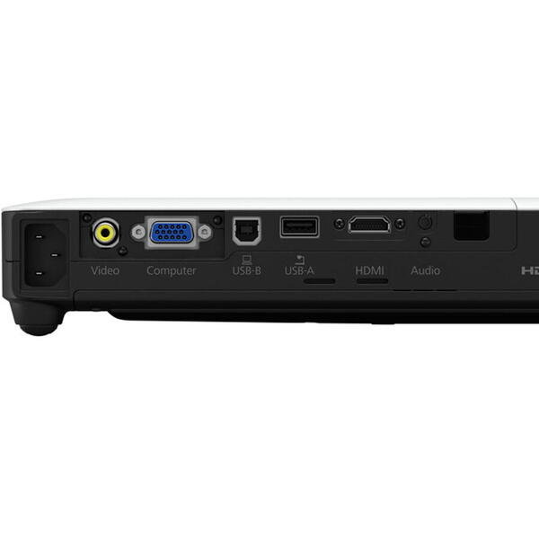 Proiector Epson EB-1780W, 1280x800, 3000 ANSI, 10000: 1, HDMI, USB 3-in-1, MHL, WiFi, Alb