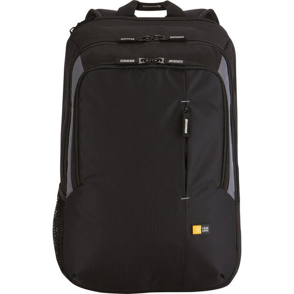Rucsac laptop 17' Case Logic, buzunar frontal, nylon, black 'VNB-217'