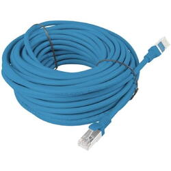 Cablu UTP Lanberg PCU6-10CC-1500-B, Patchcord, CAT.6, 15 m, Albastru