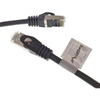 Cablu ecranat FTP, Lanberg 41898, cat 6, mufat 2xRJ45, lungime 20m, AWG 26, 250 MHz, de legatura retea, ethernet, Negru